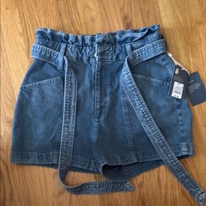 Universal Thread High Waist Blue Women's Shorts